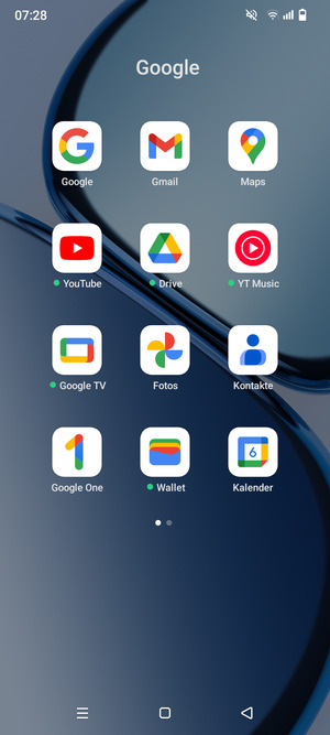 Wählen Sie Gmail