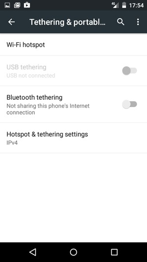 Select Wi-Fi hotspot