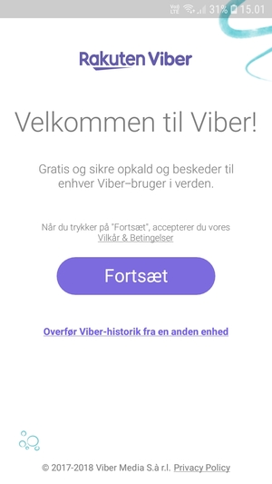 Din app er klar til brug