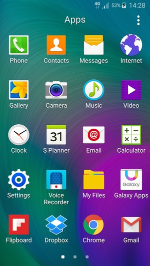 Select Settings