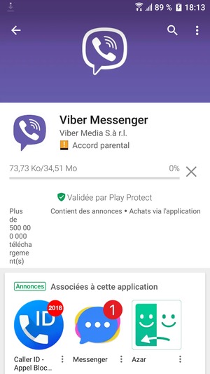 Veuillez attendre la fin de la procédure d'installation