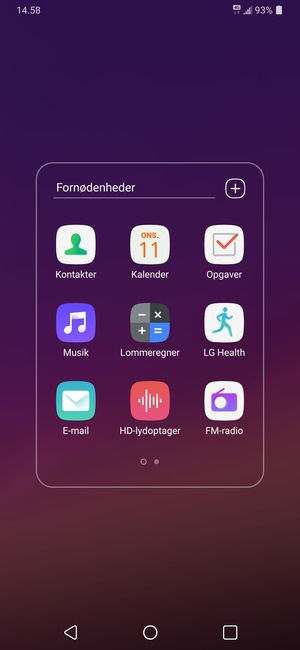 Vælg E-mail
