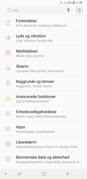 Vælg Forbindelse
