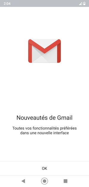 Sélectionnez OK
