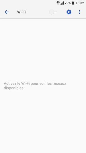 Activer le Wi-Fi