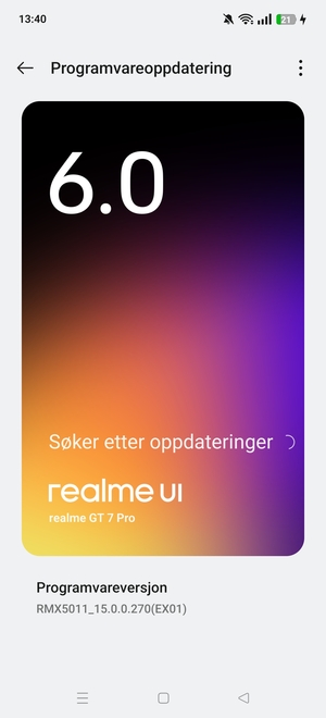 Vent til søket er ferdig