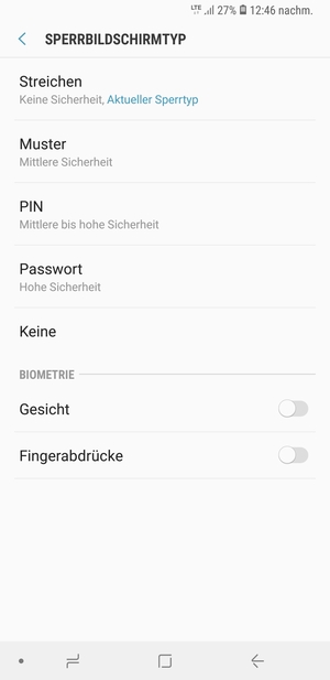 Wählen Sie Muster