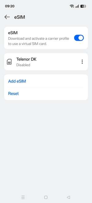 Select the Menu button