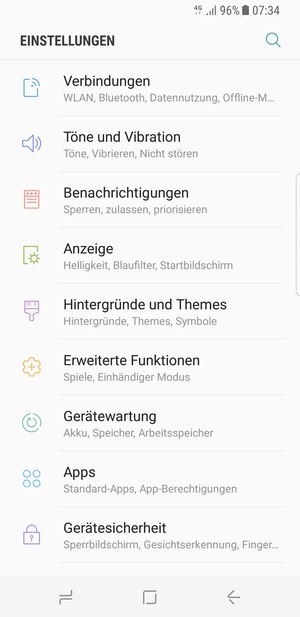 Wählen Sie Verbindungen