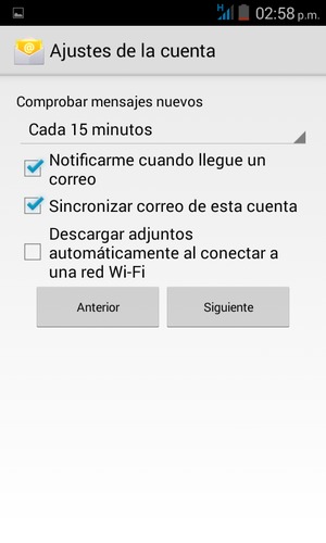 Seleccione Siguiente