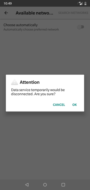 Select OK