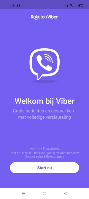 Uw app is klaar voor gebruik