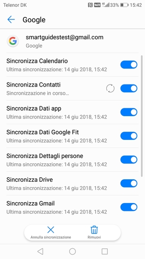 I tuoi contatti di Google verranno ora sincronizzati con il tuo smartphone