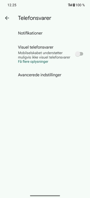 Vælg Avancerede indstillinger