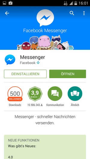 Wählen Sie ÖFFNEN
