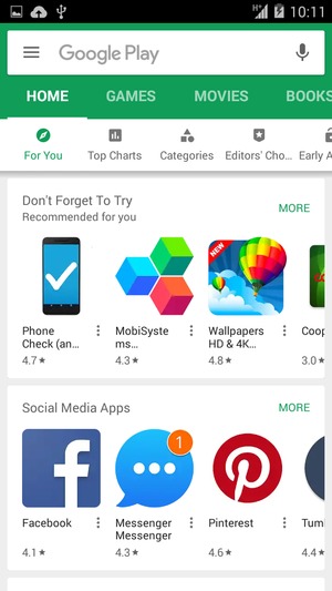Select the Search bar