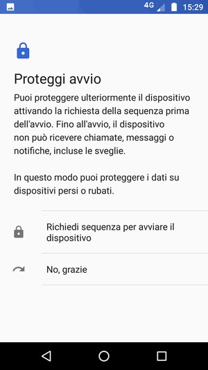 Seleziona la tua opzione preferita