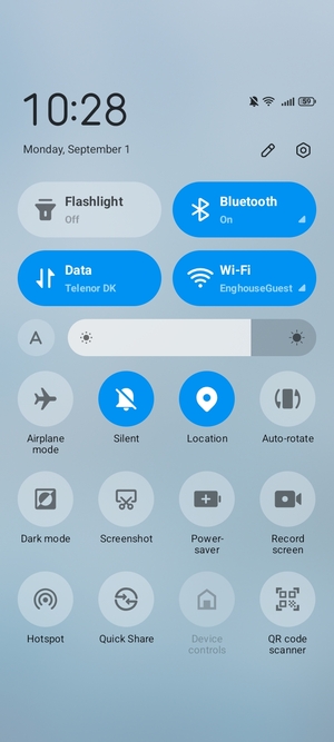 Turn off Wi-Fi and Bluetooth