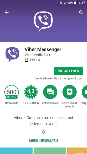 Selecteer INSTALLEREN