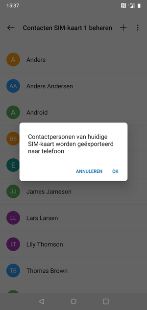 Selecteer OK