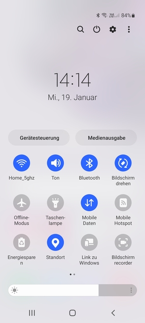 Schalten Sie WLAN und Bluetooth aus