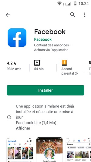 Sélectionnez Installer