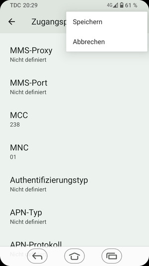 Wählen Sie Speichern