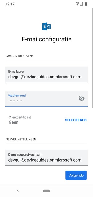 Voer uw wachtwoord in