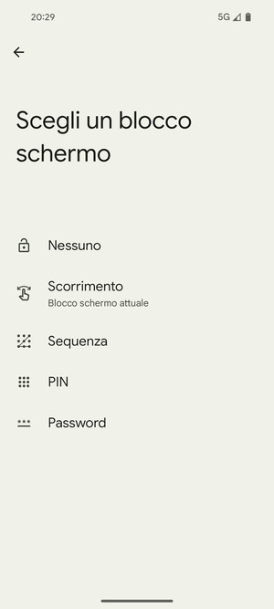 Seleziona Sequenza