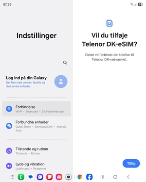 Vælg Tilføj