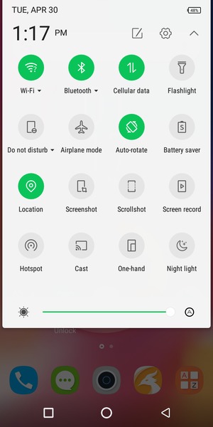 Turn off Wi-Fi and Bluetooth