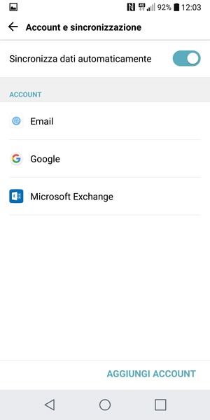 Seleziona Google