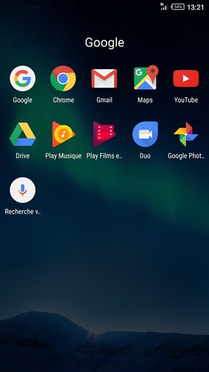 Sélectionnez Gmail