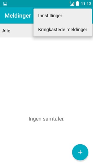 Velg Innstillinger