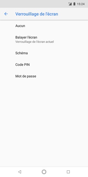 Sélectionnez Schéma