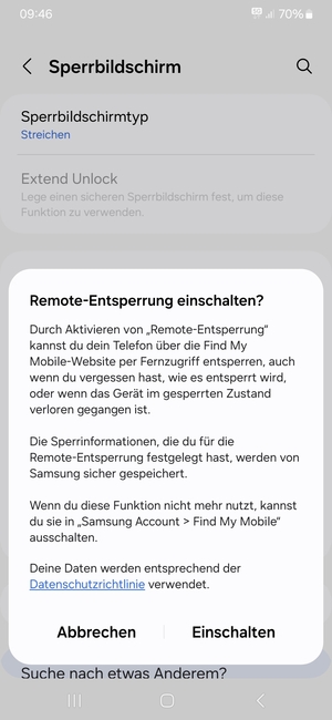 Wählen Sie Ihre gewünschte Option