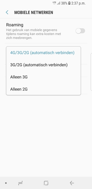 Selecteer uw voorkeursoptie
