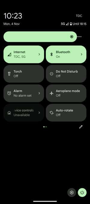 Select  Bluetooth