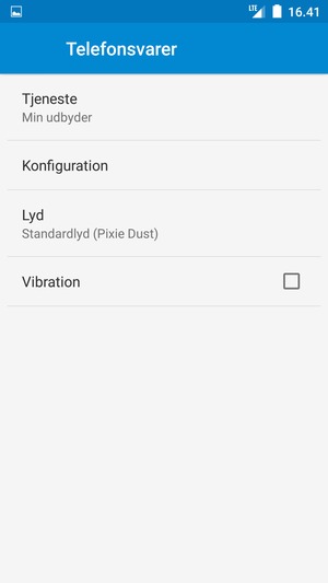 Vælg Konfiguration