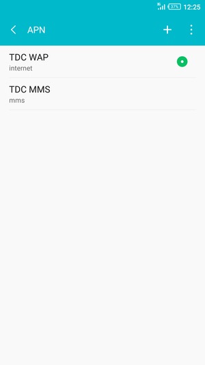 Sélectionnez le bouton du Menu