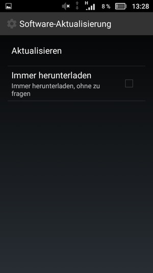 Wählen Sie Aktualisieren