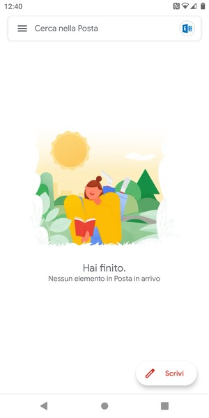 Il tuo account è pronto per l'uso