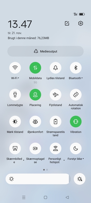 Slå Placering fra