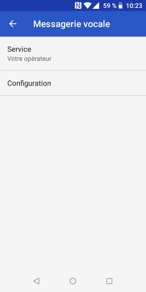 Sélectionnez Configuration