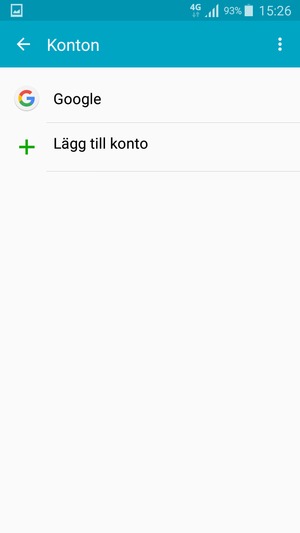 Välj Google