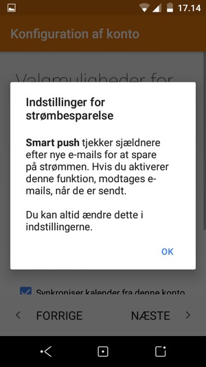Vælg OK