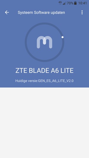 Wacht tot de zoekopdracht beëindigd is