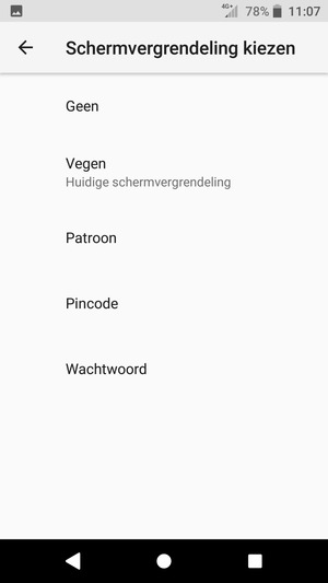 Selecteer Patroon