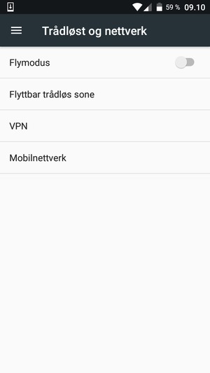 Velg Mobilnettverk