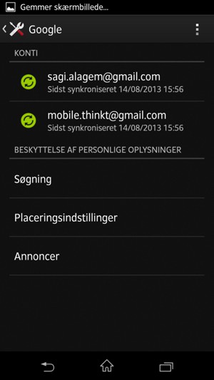 Vælg Menu-knappen